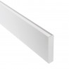 Perfil aluminio PHANTER S1 para tiras LED, 1 metro, blanco