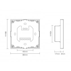 Master Control RGBW, DMX512, 2.4Ghz RF