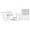Kit controlador + Mando RF RGB+CCT ROUND Magnetic táctil, blanco