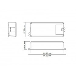 Receptor LB1009CS monocolor RF