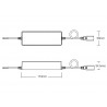 Controlador MiBoxer RF, 220V, RGB 400W