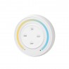 Mando RF CCT ROUND Magnetic táctil, blanco