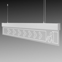Lámpara LED Metacrilato PROLUX, 30W, 120cm