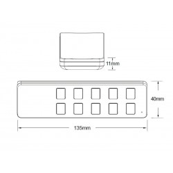 Mando a distancia 1Z para TRIAC Dimmer RF