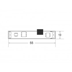 Sensor de Proximidad RAIL acodado