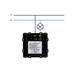 Interruptor Detector de Movimiento IR KOOB