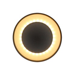 Lámpara colgante DARR, 10W, negro