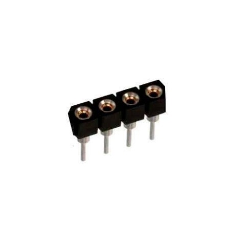 Conector Macho / Hembra para tiras LED RGB (4 Pin)