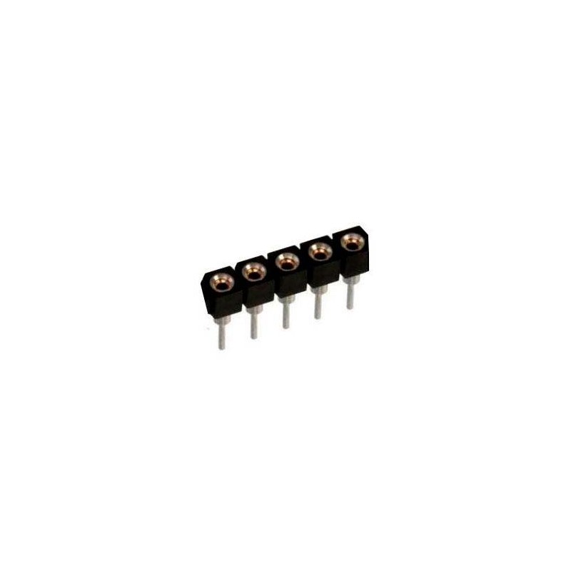 Conector Macho / Hembra para tiras LED RGBW (5 Pin)