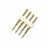 Conector alimentador tira led 220V SMD5050 RGB - 12mm