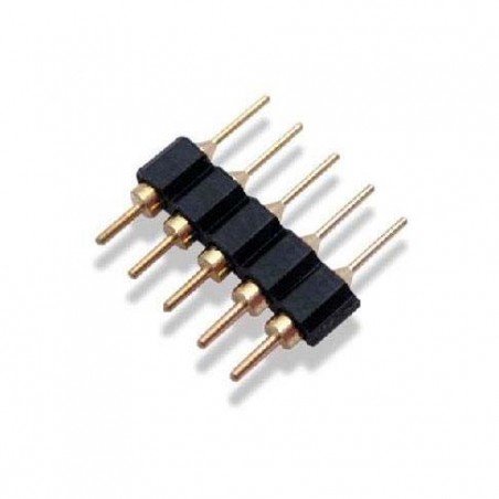 Conector Macho / Macho para tiras LED RGBW (5 Pin)