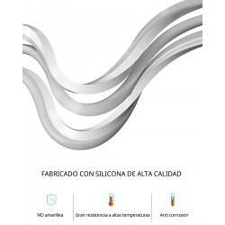 Tubo de silicona NEON Flex, 10x23mm, 1 metro