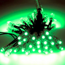 Pixel Led Verde, Ø12mm, 50 Led de 0,3W/Led, DC5V