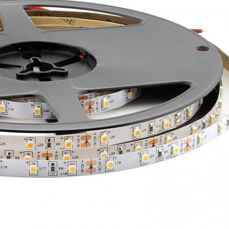 Tira LED Monocolor HQ SMD3528, DC12V, 5m (60 Led/m), 24W, IP20
