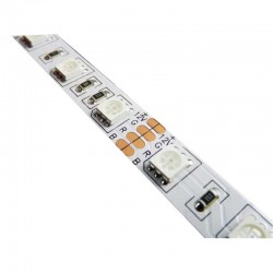 Tira LED EPISTAR SMD5050, RGB, DC12V, 5m (60Led/m) - IP20