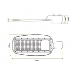 Farola Led STREET Chipled OSRAM, 100W