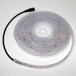 Tira LED Monocolor SMD5630, DC24V CC, 5m (70 Led/m) - Sensor Temperatura, 75W, IP67