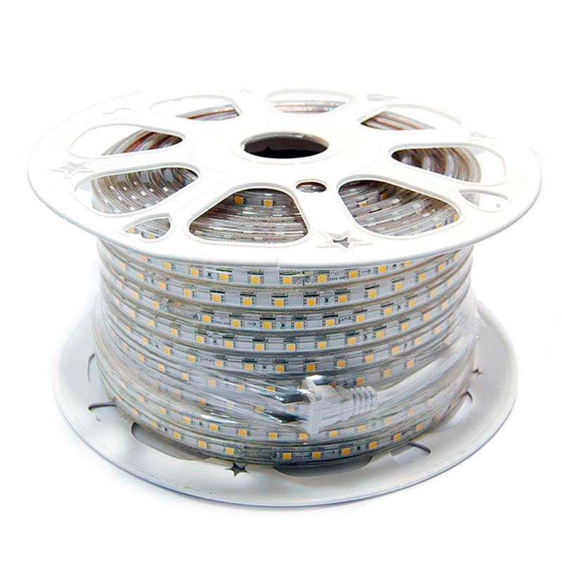 Tira LED 220V SMD5050, 60Led/m, carrete 50 metros