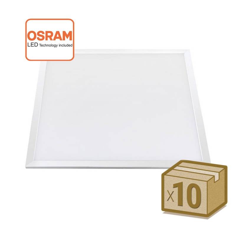 Pack 10 x Panel LED 48W-40W-36W-24W, 60x60cm