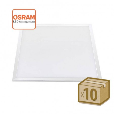 Pack 10 x Panel LED 48W-40W-36W-24W, 60x60cm