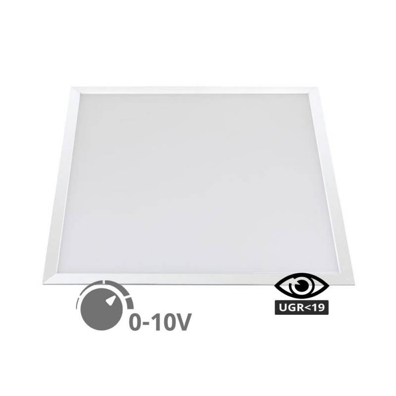 Panel LED 44W, 60x60cm, UGR19, 0-10V regulable