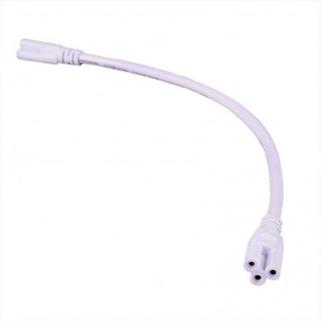 Cable alargador con conector (x2) T5/T8, 20cm