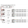 Tapa final para tira led 220V - 11x6mm