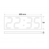 JUMBO CLOCK LED V2 RELOJ 450mm