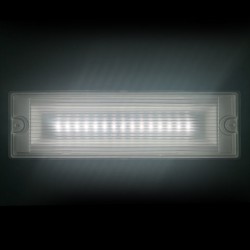 Luz de emergencia LED RECLUX, Estanca IP65, Permanente / No permanente