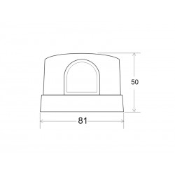 Sensor crepuscular 220V, IP67