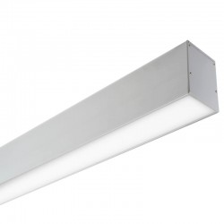 Lámpara colgante SERK, 70W, 208cm, TRIAC regulable, silver