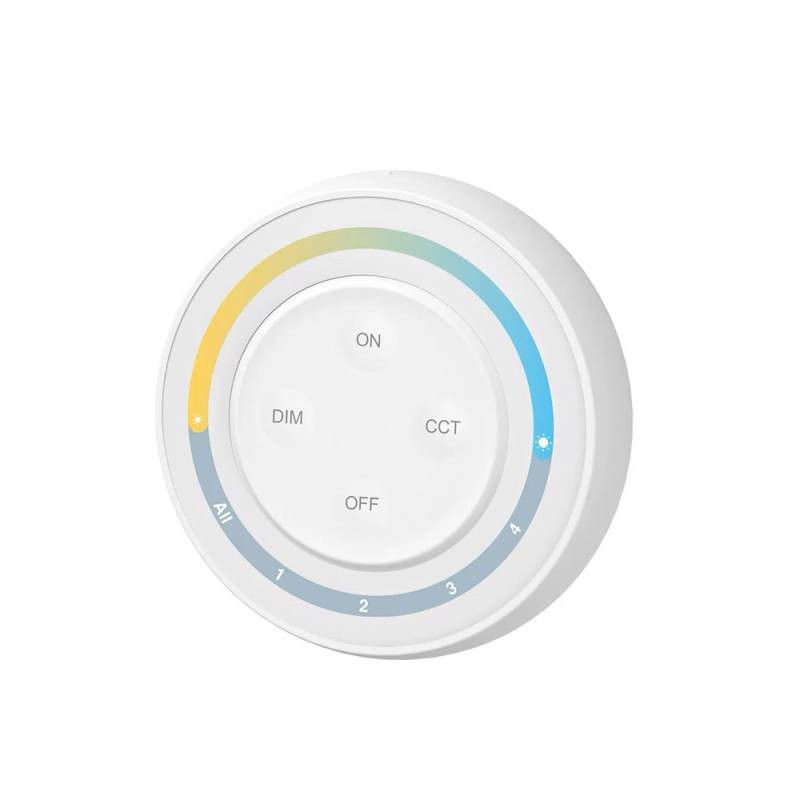 Mando RF Sunrise CCT ROUND Magnetic táctil 4 zonas