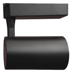 Foco LED Carril Monofásico ZOR RAIL, negro, CRI90, 30W