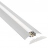 KIT - Perfil aluminio TREND para tiras LED, 1 metro