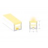 Tapa NEON silicona 6x12mm color amarillo, interior, pack 10pcs