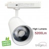 Foco carril Monofásico SAMOS, 40W-34W, blanco, 24º-60º, UGR13, CCT