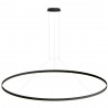 Luminaria colgante RING 115W, Ø1800mm, negro