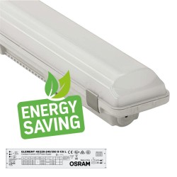 Regleta Estanca Led 35W-30W-25W-20W OSRAM Driver, 120cm