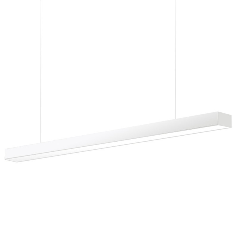 Lámpara colgante MOD SUSPEND, 30W, 150cm, superficie/suspendido, blanco