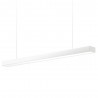 Lámpara colgante MOD SUSPEND, 30W, 150cm, superficie/suspendido, blanco