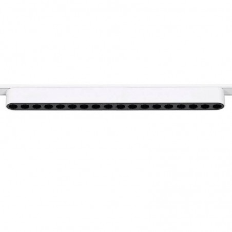 Foco carril SNOW SLIM Magnetic 378mm, 48V, 18W, 24º, UGR16, blanco