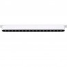 Foco carril SNOW SLIM Magnetic 378mm, 48V, 18W, 24º, UGR16, blanco