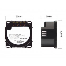 Interruptor táctil con regulador TRIAC Dimmer + WiFi