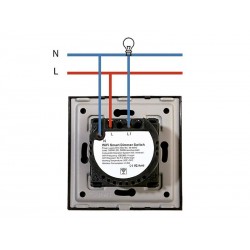 Interruptor táctil con regulador TRIAC Dimmer + WiFi