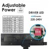 Driver LED ROMA, 40W-34W, negro, trifásico