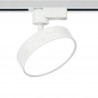 Foco LED KAST carril monofásico, 24W, blanco