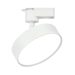 Foco LED KAST carril monofásico, 24W, blanco