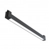 Foco carril LINEAL NING RAIL 600, 24W, negro