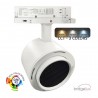 Foco carril Trifásico ROMA, 40W-26W, blanco, regulable 24º-60º, UGR13, CCT