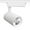 Foco carril Monofásico IOS Bridgelux, 30W, blanco, 48º, CCT